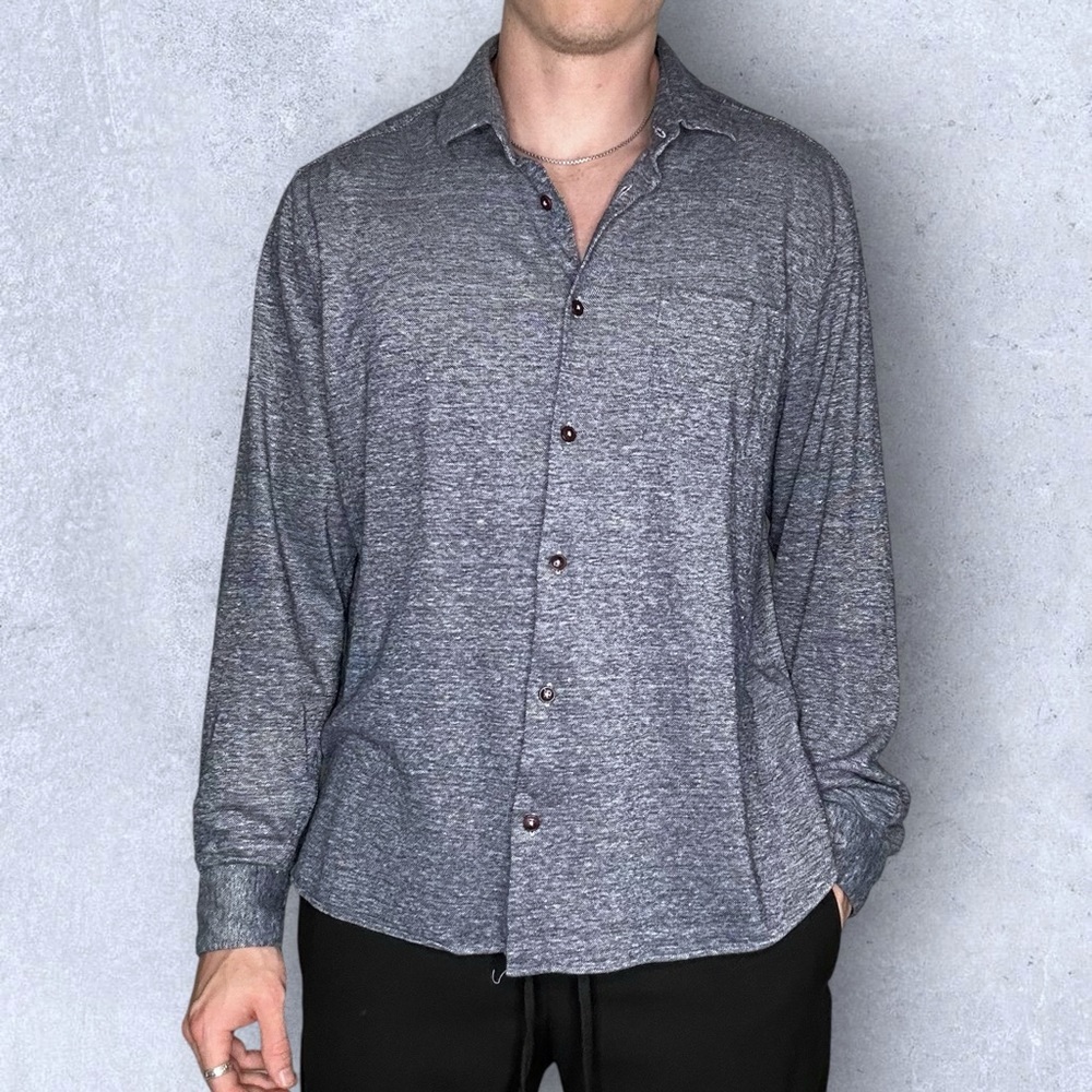 Ted Baker Linen Button Down Shirt - Picture 2 of 7